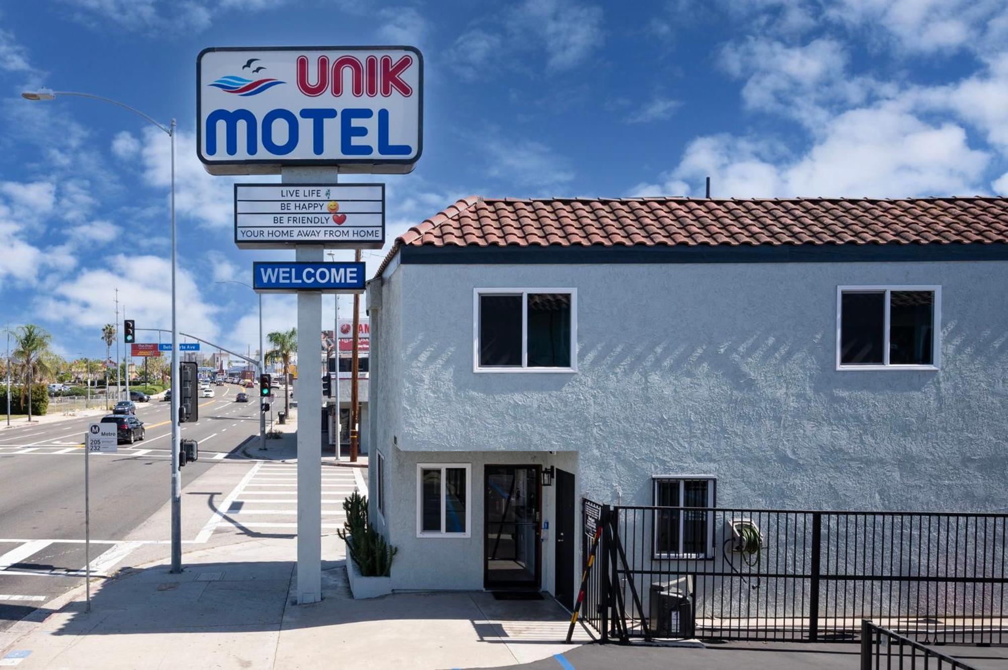 Unik Motel Los Angeles Buitenkant foto